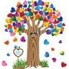 103 Pieces Classroom Tree Bulletin Board Set Bulletin Board Hearts