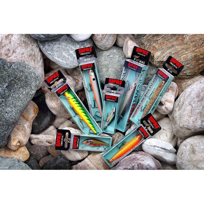 Rapala Original Floater Lures - Pike Zander Sea Trout Salmon