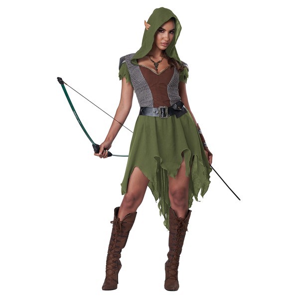 California Costumes Elf Archer Adult Costume Small Brown/Green