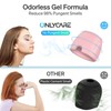 ONLYCARE Pink Therapeutic Thermal Compress Cap for Migraine Relief Hot