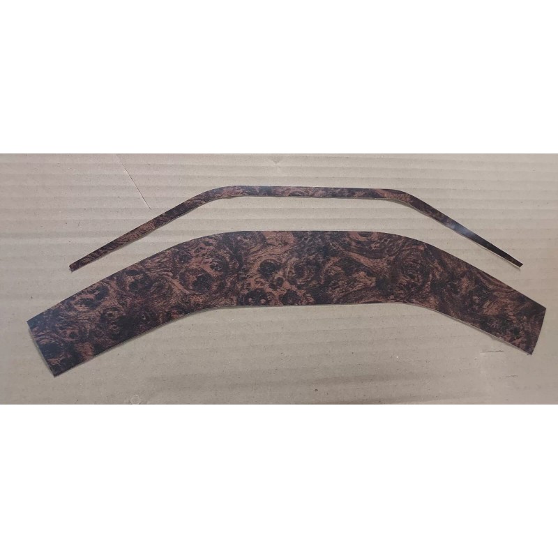 Ford 1975-1978 Mercury Marquis Steering Wheel Horn Pad Woodgrain Restoration