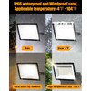 Zelvia LED Flood Lights Outdoor for Yard Work -100W 10000lm