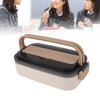 304 Stainless Steel Bento Box Adult Lunch Box Single Layer