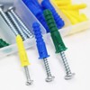Itisyou 66pcs Board Anchor Screw Set 3 Sizes Anchor Speaker