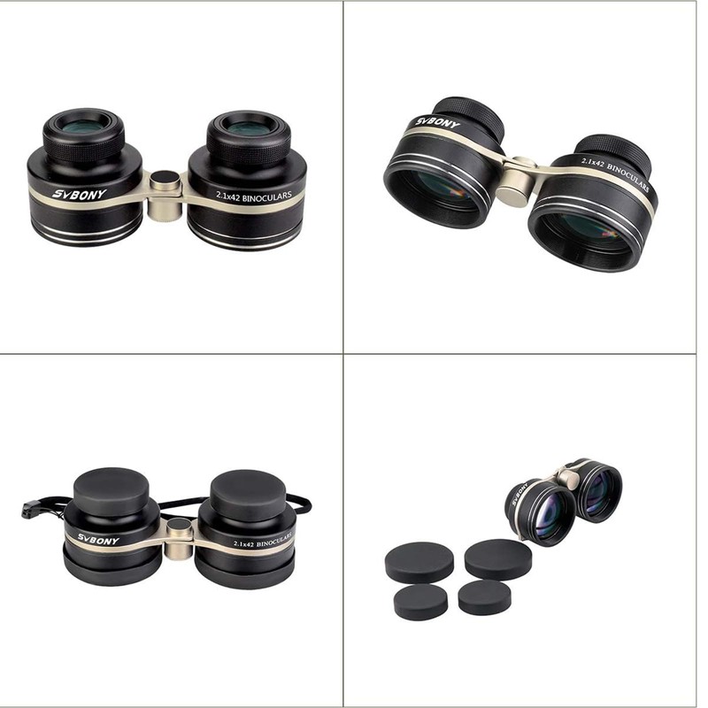 SVBONY SV407 Binoculars, Starry Sky Observation Binoculars, 2.1 x 42