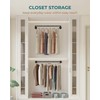 OROPY Industrial Pipe Clothes Rack Wall Mounted Set of 2,