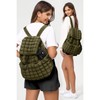 ODODOS Quilted Backpack for Women Lightweight Puffer Hiker Pack Drawstring