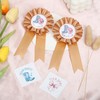 2 PCS Dad and Mom To Be Tinplate Badge Pin