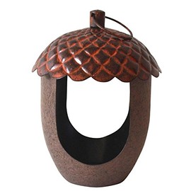 Peckish Metal Acorn Bird Feeder