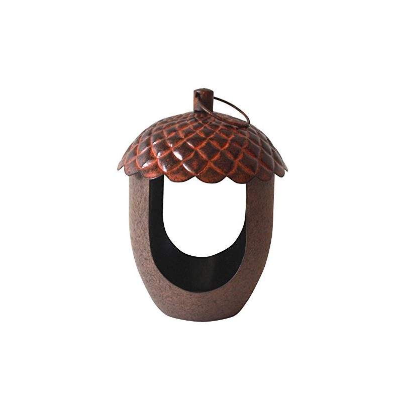 Peckish Metal Acorn Bird Feeder