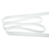 QAVBFA - Cinta de nailon de terciopelo blanco, carrete continuo