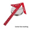 SoeUyd Speed marker, centre finder, centre angle, carpenter's angle for