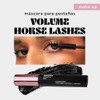 SARELLY, Máscara de Pestañas Volume Horse, Waterproof, Estilo Rizado y