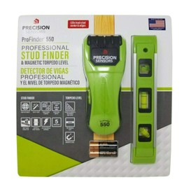 Precision Sensors ProFinder 550 Professional Stud Finder & Magnetic Level