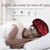 SWEET VIEW 4 Pezzi Bonnet di Seta, Involucro di Seta