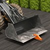 DEXSO 2" Clamp on Trailer Hitch Receiver for Tractor Bucket