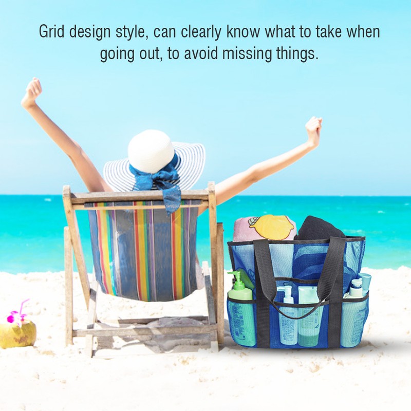 Summer Vacation Supply Sandbeach Hot Spring Wash Mesh Net Make