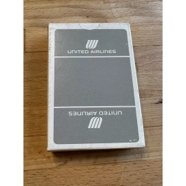 Vintage 1970s UNITED AIRLINES Sealed Deck of Playing Cards! NEW in Original Box!