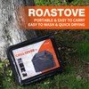 Roastove BBQ Grill Cover, 600D Heavy Duty Oxford Fabric Grill
