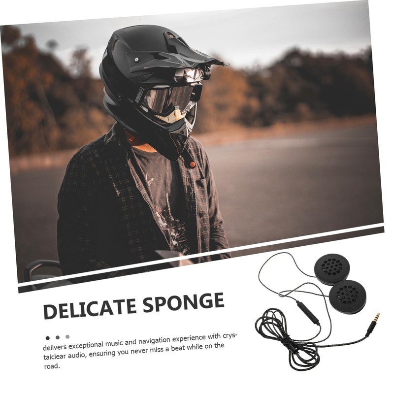COHEALI Ergonomic Motorcycle Headset with Voice Control High Fidelity Audio