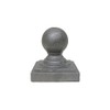 Cast Iron Decorative Ball Post Cap for 4" x 4"