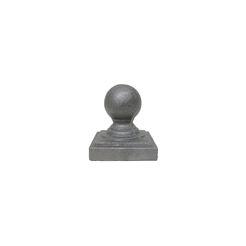 Cast Iron Decorative Ball Post Cap for 4" x 4"