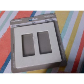 Lutron Gloss Finish Wall Plate Almond Color NEW