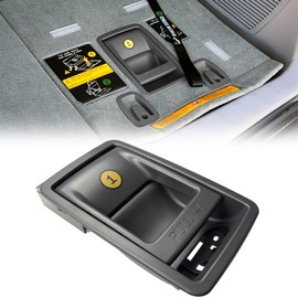 DIMEANI fit for Toyota Sienna Seat Release Handle Folding Seat Latch Handle, 2011 2012 2013 2014 2015 2016 2017 2018 2019 2020 Folding Row Seat Handle, Replace 75220 72909-08011(Gray)