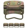 Fuxxer® 4 x Metal Folding Handles for Chests, Boxes, Cases,