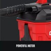 Craftsman 47121600 Wet/Dry Red Corded Portable Vacuum Cleaner