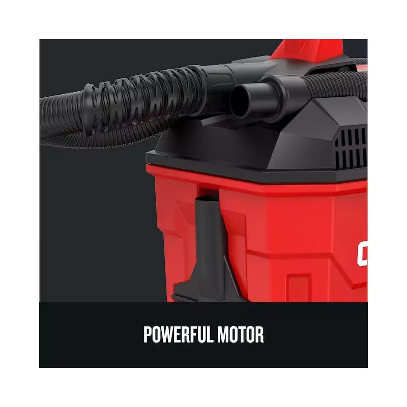 Craftsman 47121600 Wet/Dry Red Corded Portable Vacuum Cleaner