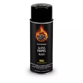 High Teck™ 9901 Performance Series Enamel, 12 oz, Aerosol Can, Gloss Black
