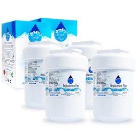 4-Pack Water Filter Replacement for General Electric GSH22VGPDWW Refrigerator - Compatible with General Electric MWF, MWFP Fridge Water Filter Cartridge