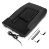 Black Center Console Lid Armrest Compatible with 01-07 Tahoe Yukon