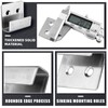 Luomorgo 10 Pcs Tile Display Wall Hanger, Stainless Steel Wall