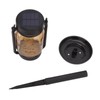 Outdoor Solar Lantern Auto Sensing ABS Glass Soft Warm Light