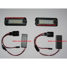 HPB LED WHITE 6000K LED LICENSE PLATE LIGHTS FOR VOLKSWAGEN GOLF GTI BEETLE EOS