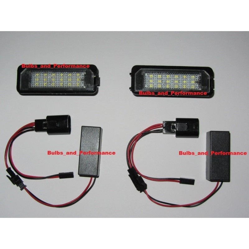 HPB LED WHITE 6000K LED LICENSE PLATE LIGHTS FOR VOLKSWAGEN