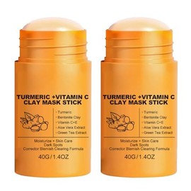 2PCS Turmeric + VC Mask Stick, Face Masks Skincare