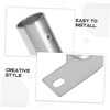 Healvian 3pcs Metal Broom Handle Bracket Extension Pole Adapter Broom