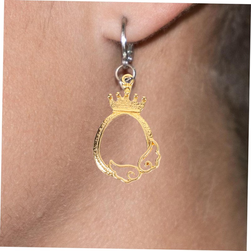 Operitacx Craft Unique Jewelry Metal Frame Photo Frame Bezel Pendants