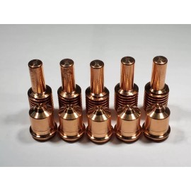 PlasmaDyn Razorcut X45 Plasma Torch Fine Cut Consumables Fits PMax PowerMax 30 45 - 10pc 51204 Fine Cut Set