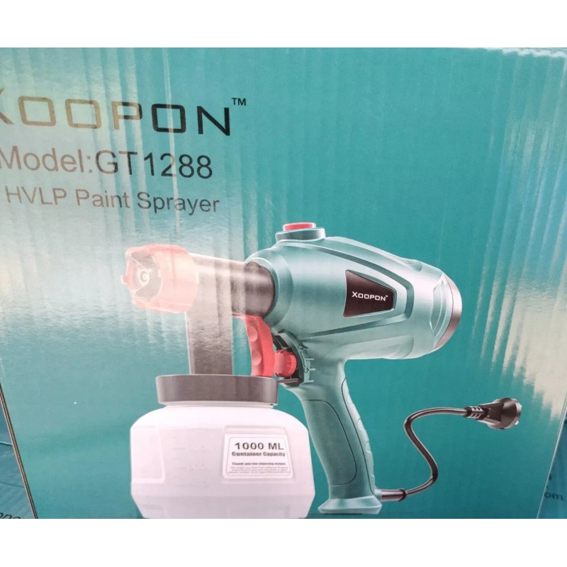 XOOPON GT-1288 HVLP PAINT SPRAYER 450W High Power Sprayer 1000
