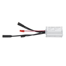 Electric Bike Motor Controller 15A Brushless Square Wave Controller with Waterproof Connector Light Cable For 250W Motor