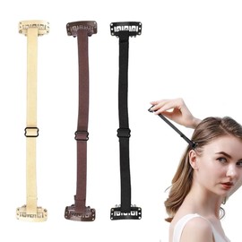 3 Stück Facelifting Tape Bänder, Facelifting Bänder mit Clips, Wiederverwendbares Facelift-Band, Zum Entfernen von Falten an Augen Hals und Kinn