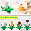 DONGTATA Turtle Cup Holder, Turtle Coaster, Turtle Mats with Funny
