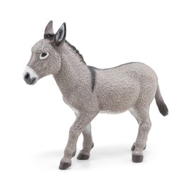 Papo -Hand-Painted - Figurine -Farmyard Friends -Provence donkey foal -51177 - Collectible - For Children - Suitable for Boys and Girls - From 3 years old , Gray