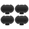 4PCs Black Floor Drain Plug Twist Good Sealing Replacement for