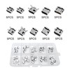 KEUGT Pack of 50 Micro USB Female Plugs, Soldering USB