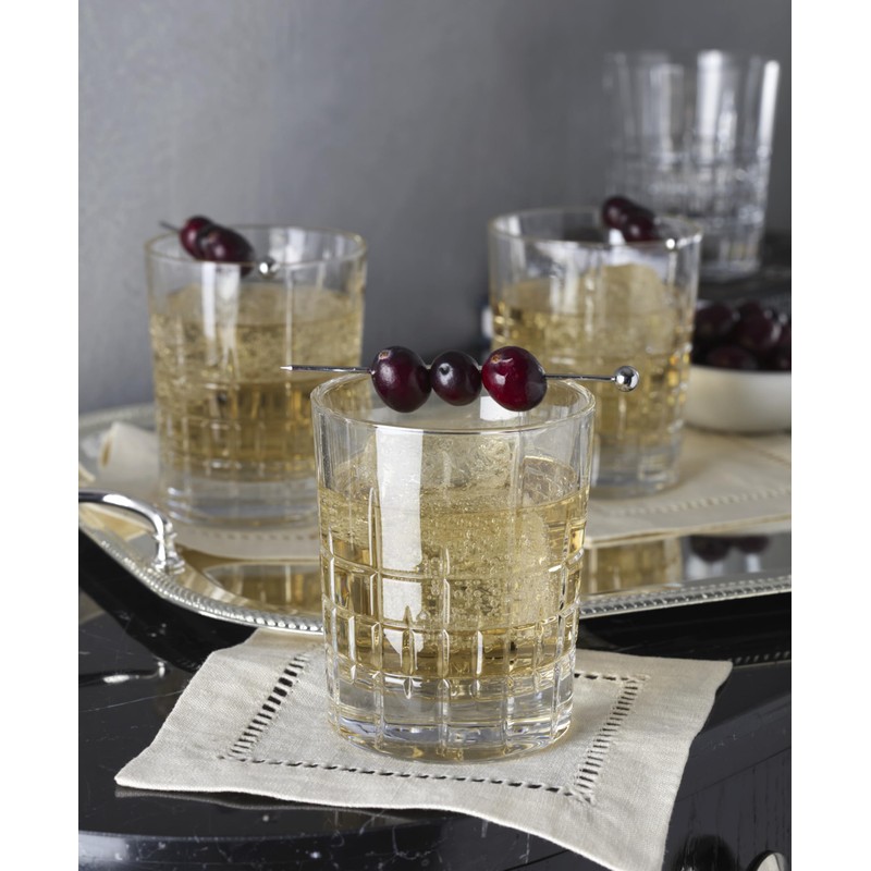 Reed & Barton 897892 Deklan Double Old Fashioned Glasses, Set